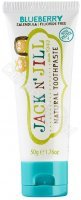 Jack N'Jill naturalna pasta do zębów z organiczną borówką i xylitolem 50 g
