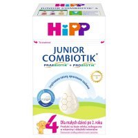 HiPP Junior Combiotik 4 produkt na bazie mleka dla przedszkolaka 550 g