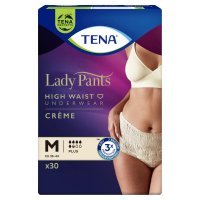 Majtki chłonne TENA Lady Pants Plus Creme M 2 x 30 szt (duopack)
