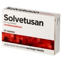 Solvetusan 60 mg x 20 tabl