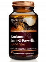 Doctor Life InflaCell Defense Kurkuma, Boswellia 30% AKBA, Imbir x 60 kaps