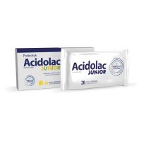 Acidolac Junior  x 20 misio-tabletek o smaku białej czekolady