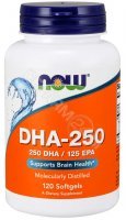 NOW Foods DHA 250 mg x 120 kaps