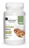 Aliness Shiitake 400 mg x 90 kaps vege