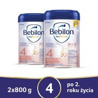 Bebilon Profutura Duo Biotik 4 w dwupaku - 2 x 800 g