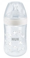 NUK butelka Nature Sense z PP ze wskaźnikiem temperatury M 260 ml (biała)