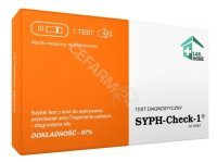 LabHome Syph-Check test do wykrywania przeciwciał anty-Treponema pallidum - diagnostyka kiły x 1 szt