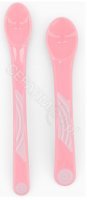 Twistshake łyżeczka 4m+ x 2 szt (różowa)