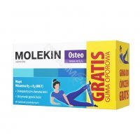 Molekin Osteo x 60 tabl powlekanych + guma oporowa GRATIS!!!