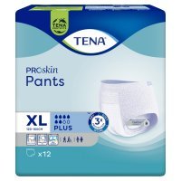 Majtki chłonne TENA Pants ProSkin Plus XL x 12 szt