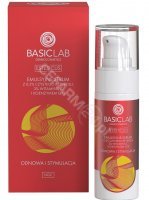 BasicLab Esteticus - emulsyjne serum z  0,3% retinolem, koenzymem Q10 i witaminą C Odnowa i Stymulacja 30 ml