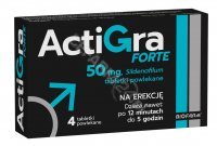 ActiGra Forte 50 mg x 4 tabl