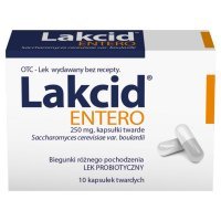 Lakcid Entero 250  mg x 10 kaps