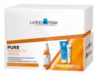La Roche-Posay promocyjny zestaw - Pure Vitamin C10 serum do twarzy z witaminą C 30 ml + miniprodukty GRATIS!!!