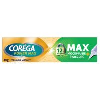 Corega Power Max Mocowanie + Świeżość krem do protez 40 g