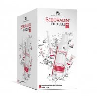 Seboradin Fitocell promocyjny zestaw - szampon wzmacniający 200 ml + serum wzmacniające do włosów 15 x 6g + aktywator do brwi i rzęs 6 ml