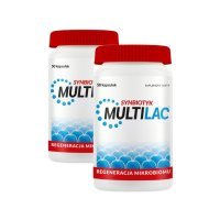 MULTILAC Synbiotyk (Probiotyk + Prebiotyk) w dwupaku 2 x 50 kaps