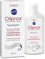 Oliprox szampon do stosowania w łojotokowym zapaleniu skóry głowy i ciała 300 ml