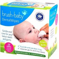 Brush-Baby Dental Wipes chusteczki higieniczne x 28 szt