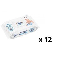 Aqua Wipes Fresh Baby chusteczki nawilżane wodą 12 x 60 szt (12-pack)