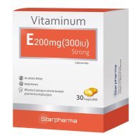 Vitaminum E 200 mg (300IU) Strong x 30 kaps (Starpharma)