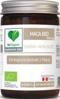 Beorganic Maca ekstrakt BIO 500 mg x 100 tabletek
