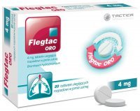 Flegtac ORO 4 mg x 20 tabletek ulegających rozpadowi w jamie ustnej