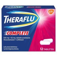 Theraflu Complete 500 mg + 65 mg x 12 tabl