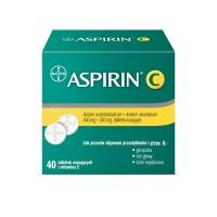 Aspirin C x 40 tabl musujących