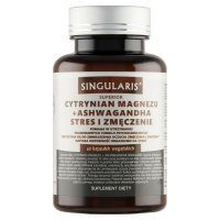 Singularis Cytrynian Magnezu + Ashwagandha Superior x 60 kaps