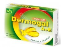 Dermogal A+E kaps elastyczne (twist off) x 48 szt (kosmetyk w kapsułkach) (Gal)