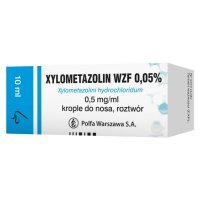 Xylometazolin 0,05% krople 10 ml (Polfa Warszawa)