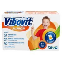 Vibovit junior 2 g x 30 sasz o smaku pomarańczowym