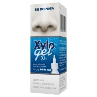 Xylogel 0,1% żel do nosa w sprayu 10 g (butelka)