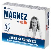 Magnez + vit.B6 x 60 tabl (Polski Lek)