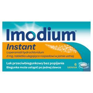Imodium instant 2 mg x 6 tabl (liofilizat doustny)