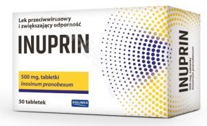 Inuprin 500 mg x 50 tabl