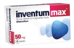 Inventum Max 50 mg x 4 tabl do rozgryzania i żucia