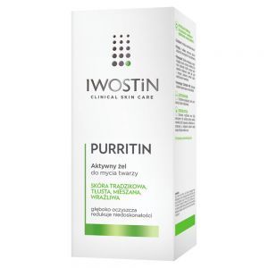 Iwostin purritin aktywny żel do mycia twarzy 150 ml