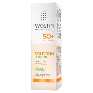 Iwostin solecrin purritin krem ochronny do skóry tłustej i trądzikowej spf 50+ 50 ml