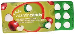 Jake vitamincandy cukierki wzbogacone w kompleks witamin x 15 szt (Jabłko)