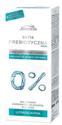 Joanna Seria Prebiotyczna Plus+ emulsja do higieny intymnej 200 ml