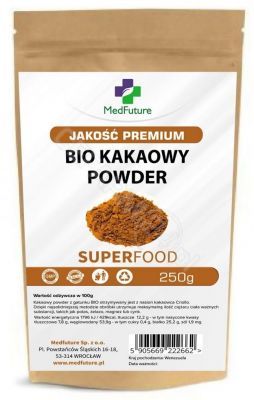 Kakaowy proszek BIO 250 g (Medfuture)