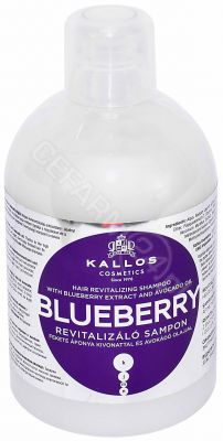 Kallos BLUEBERRY - rewitalizujący szampon do włosów 1000 ml