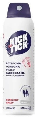 Kick The Tick - Max Repelent Plus spray 200 ml (KRÓTKA DATA)