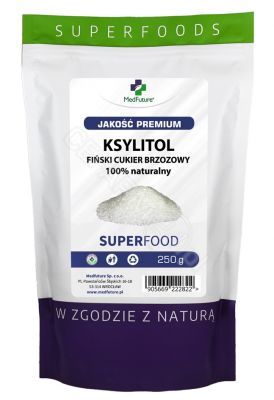 Ksylitol fiński - cukier brzozowy 250 g (Medfuture)