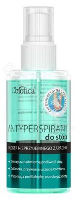 L'biotica antyperspirant do stóp spray 150 ml