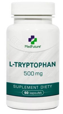 L-tryptofan ekstrakt 500 mg x 60 kaps (Medfuture)