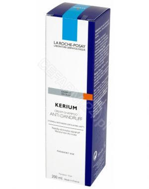 La Roche-Posay kerium przeciwłupieżowy szampon do łupieżu suchego 200 ml
