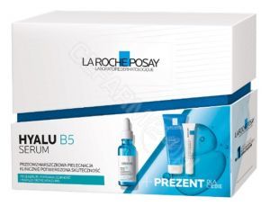 La Roche-Posay promocyjny zestaw - Hyalu B5 skoncentrowane serum przeciwzmarszczkowe 30 ml + miniprodukty GRATIS!!!
